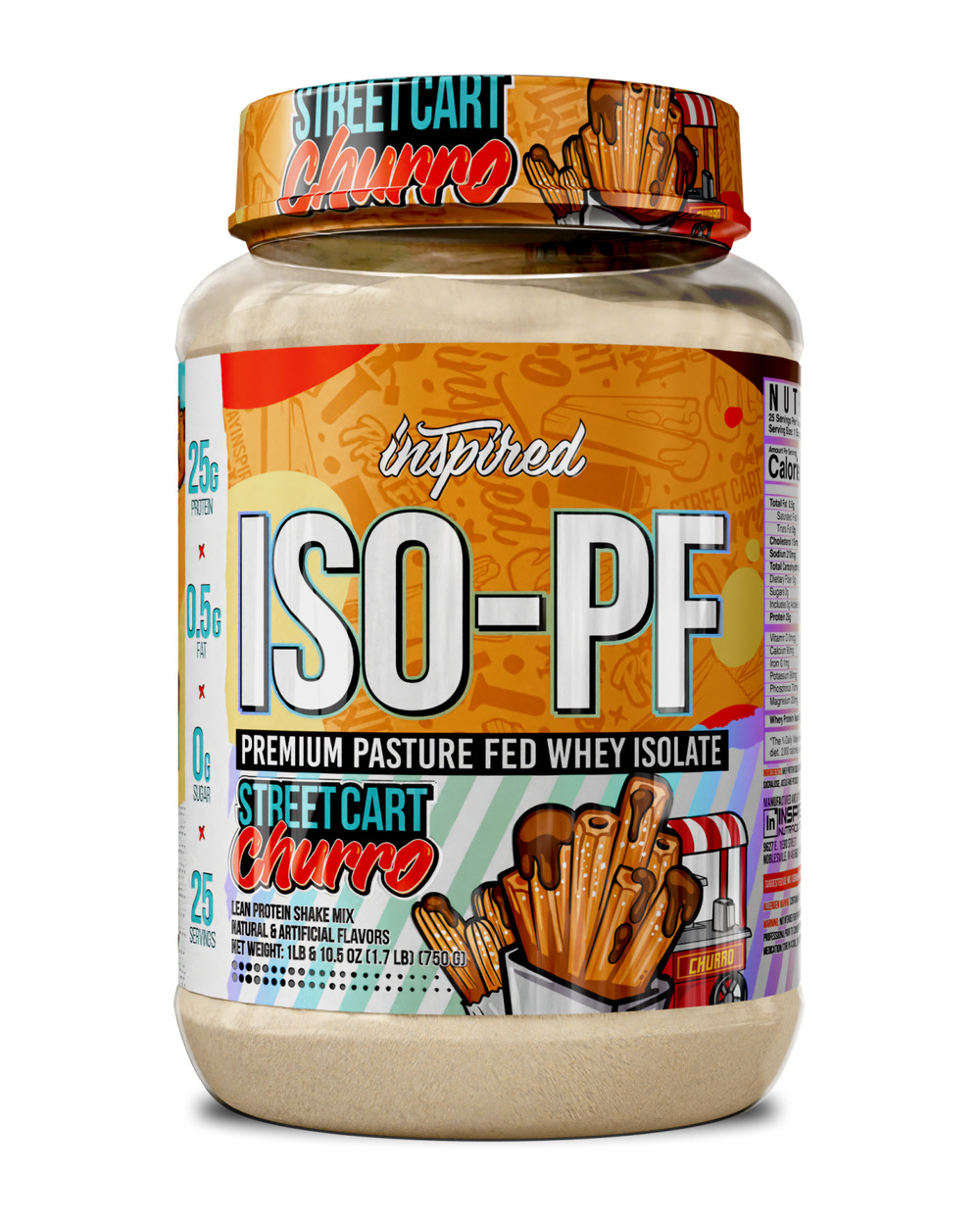 Inspired Nutrition ISO-PF ISO-PF 草饲乳清分离蛋白粉（街头吉事果）