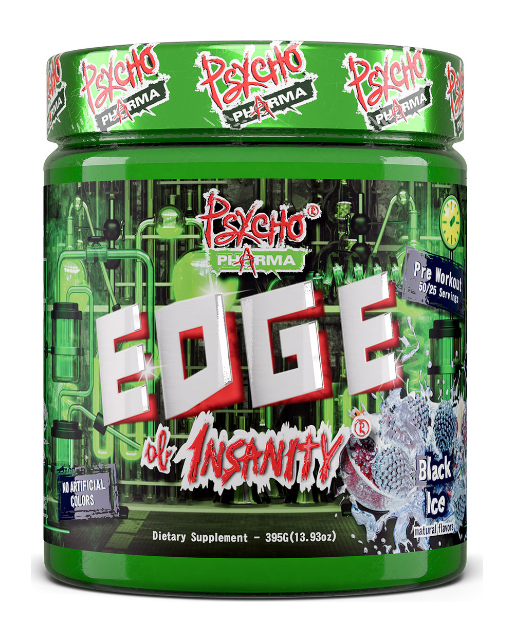 Psycho Pharma Edge of Insanity Edge of Insanity 训练前补给粉（黑冰）