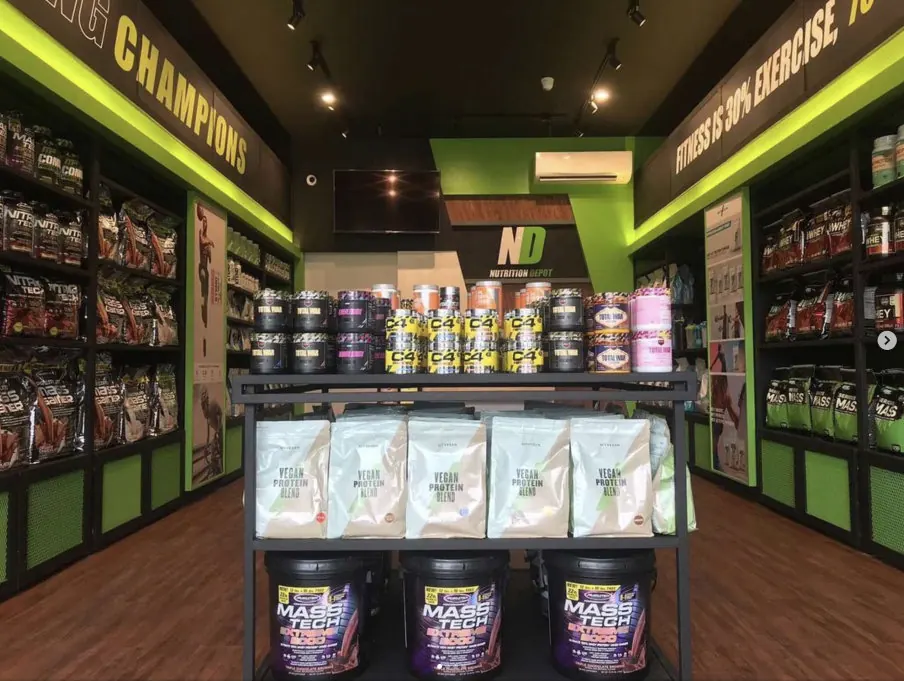 NUTRITION DEPOT 门店内景
